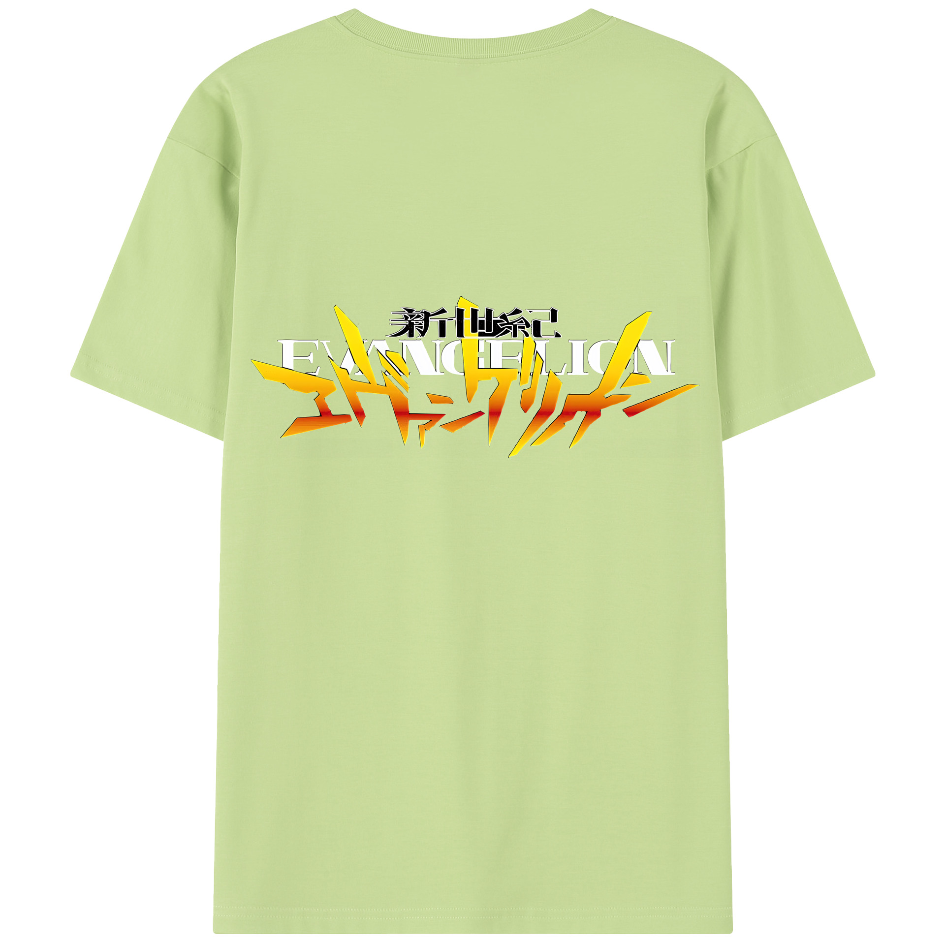 （画像用） EVA 新世紀エヴァンゲリオン 綿100％半袖Tシャツ（背面プリント）